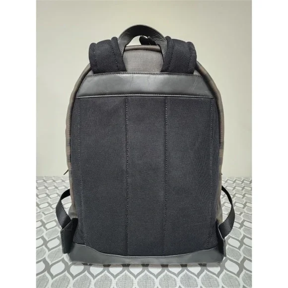 Authentic Burberry Smoked Check Backpack Black